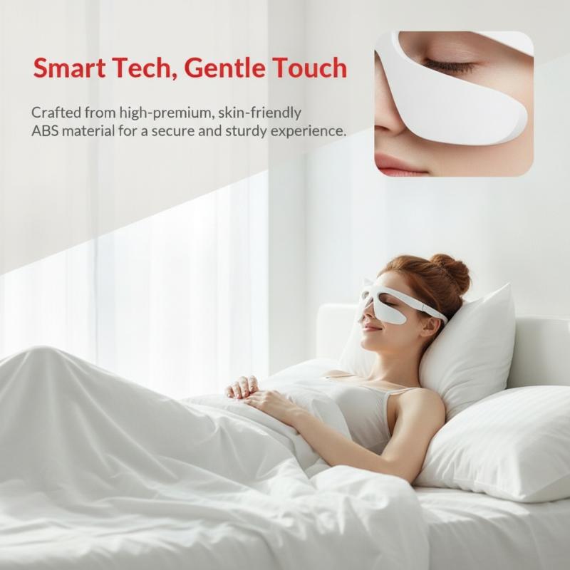 ポータブルスマートアイマッサージャー 3D赤色光療法 目元マ - Light Therapy Glasses のレビューと価格
