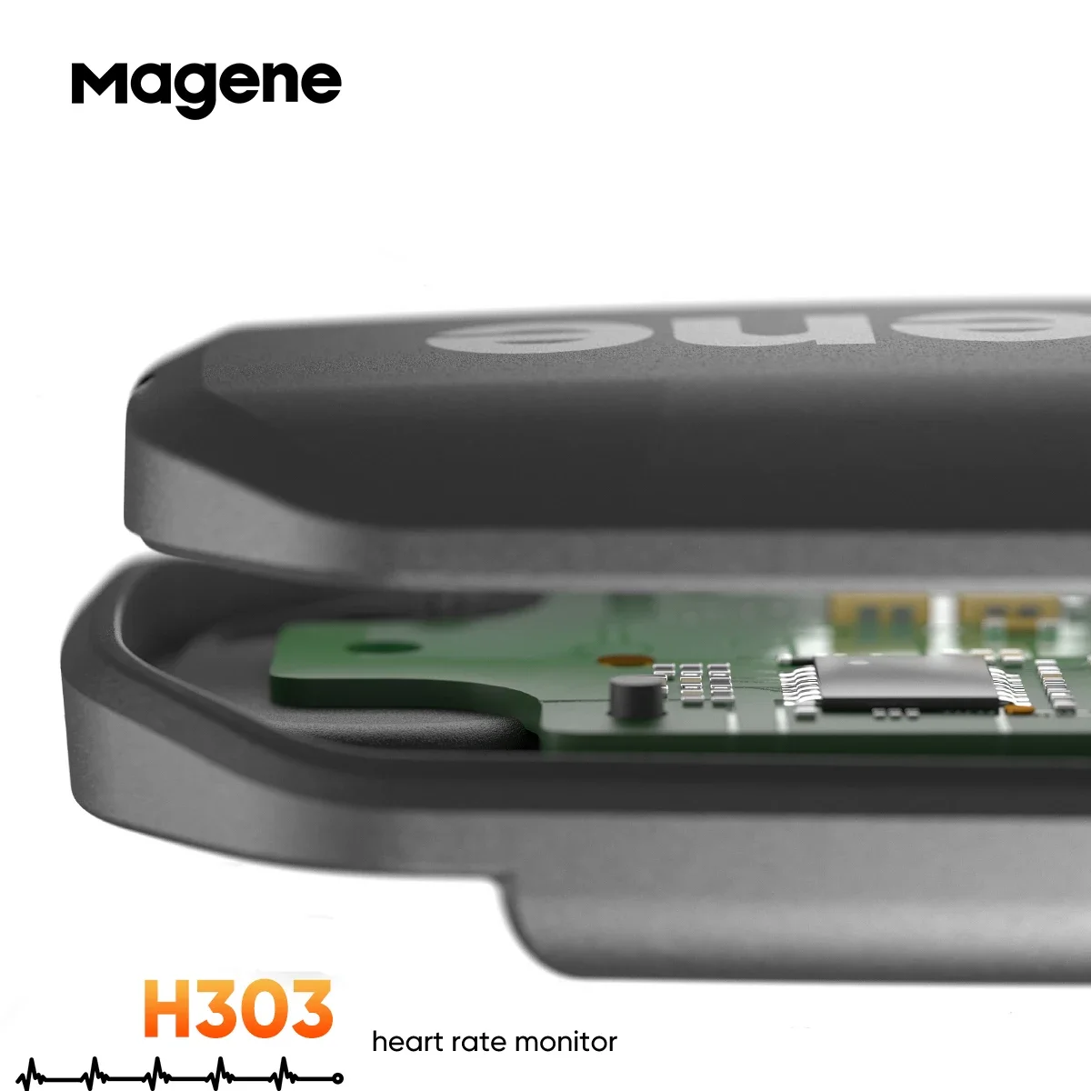 Magene 心拍センサー H303 Bluetooth A - Breath Rate Monitor のレビューと価格