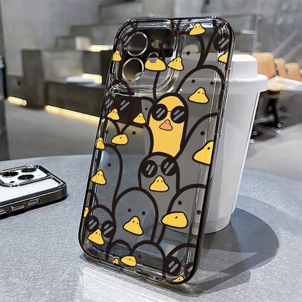 かわいい漫画のアヒル柄ケース 女の子向け iPhone 17 - Apple Iphone 15 Pro Max のレビューと価格