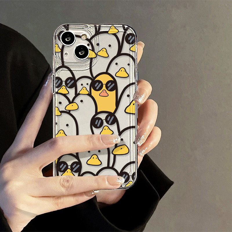 かわいい漫画のアヒル柄ケース 女の子向け iPhone 17 - Apple Iphone 15 Pro Max のレビューと価格