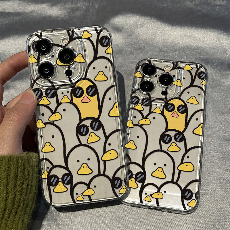 かわいい漫画のアヒル柄ケース 女の子向け iPhone 17 - Apple Iphone 15 Pro Max のレビューと価格