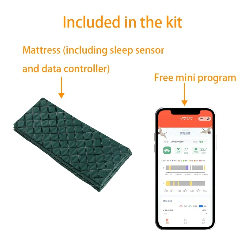 睡眠モニタリングキット SMF-800-W 通信方式WIFI - Breath Rate Monitor のレビューと価格