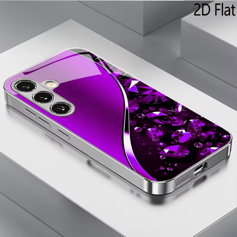 紫色の宝石の背景 - Samsung Galaxy S26  - Samsung Galaxy A55 のレビューと価格