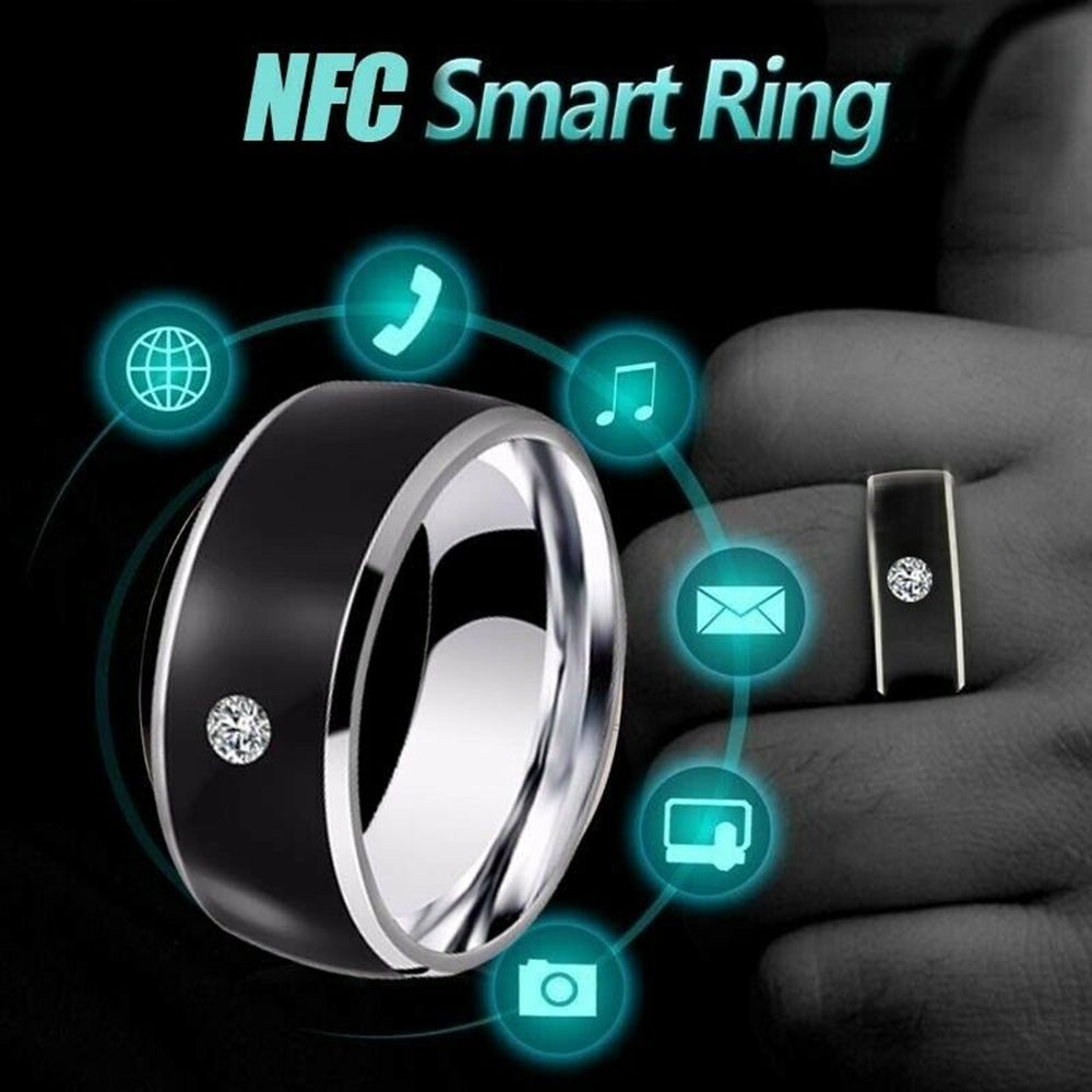 多機能NFCスマートリング,防水リング,ウェアラブル接続,A - Smart Ring Nfc Pay のレビューと価格